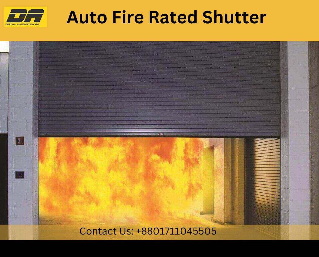 Automatic Fire Rated Rolling Shutter